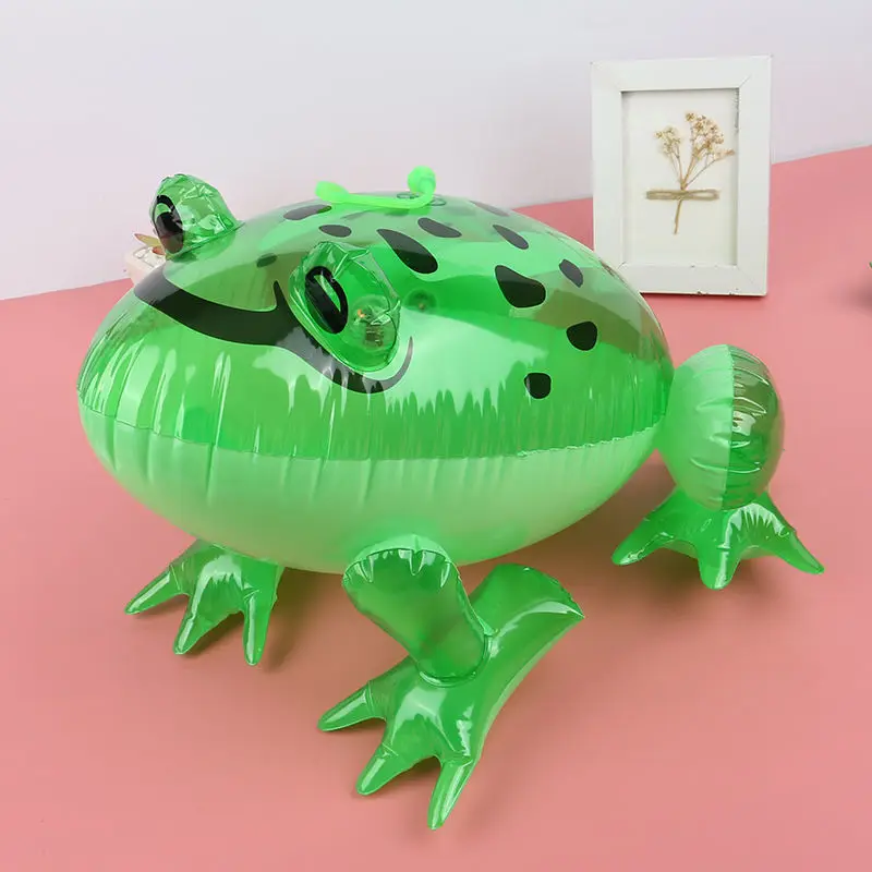 Кукла-лягушка UTOYS одежда надувная жаба зеленая большая лягушка детская маленькая