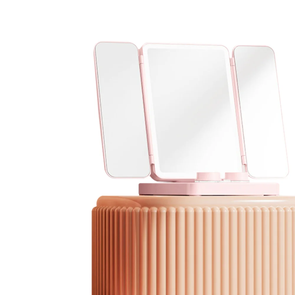 Hot sale cosmetic mirror LED Makeup Mirror with washable contact lenses
