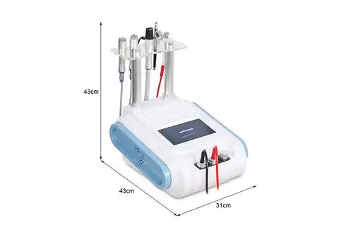 New 5 In1 Smart RF Bio Vacuum Roller Face Lifting Microdermabrasion Spray Machine