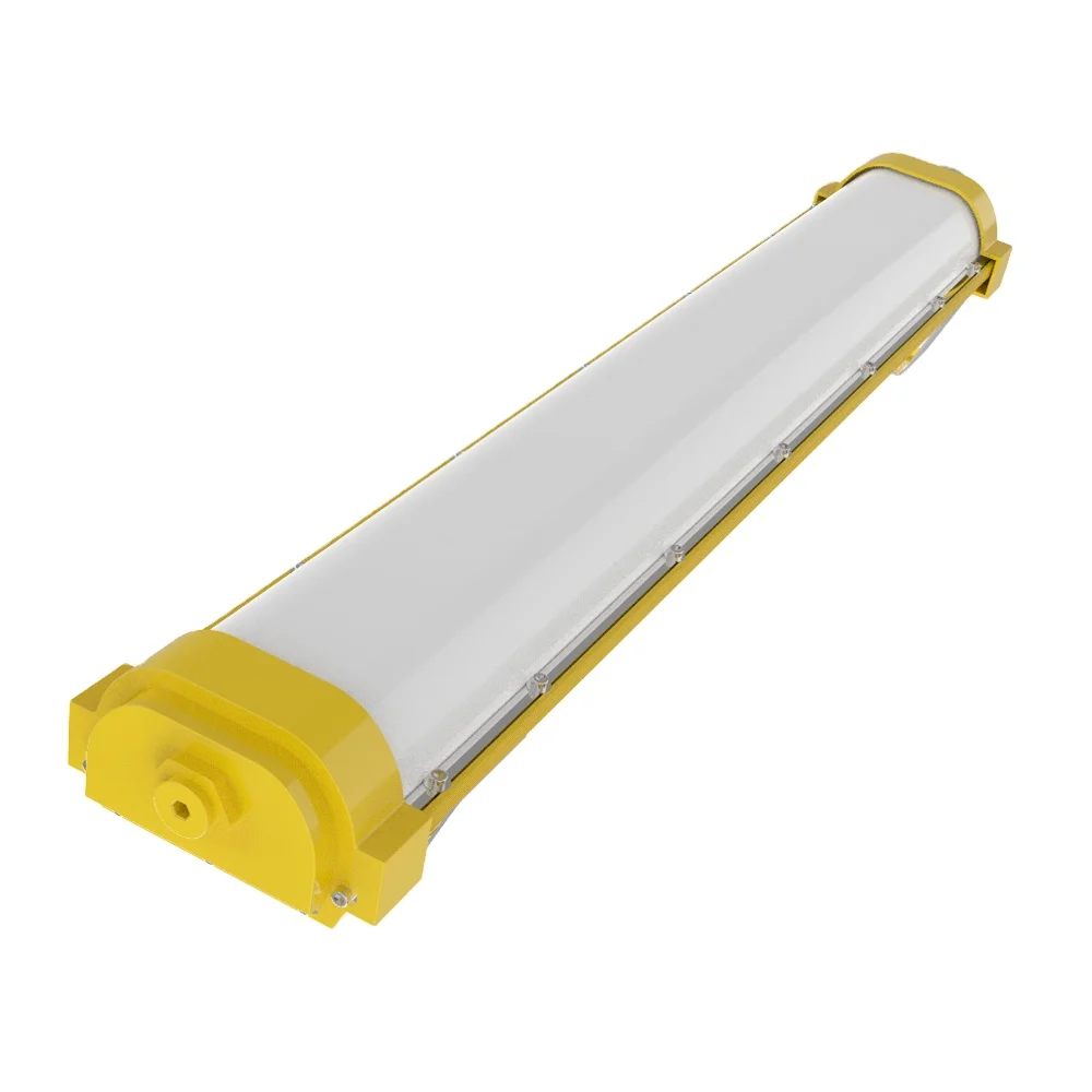 ATEX tri proof led lights Chemical Industrial Lighting led anti explosion linear light for gas environment