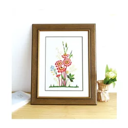 Xiurun New Arrival Embroidery Set Jade Flowers of Fairyland Pattern Handmade DIY Embroidery Kits  2000