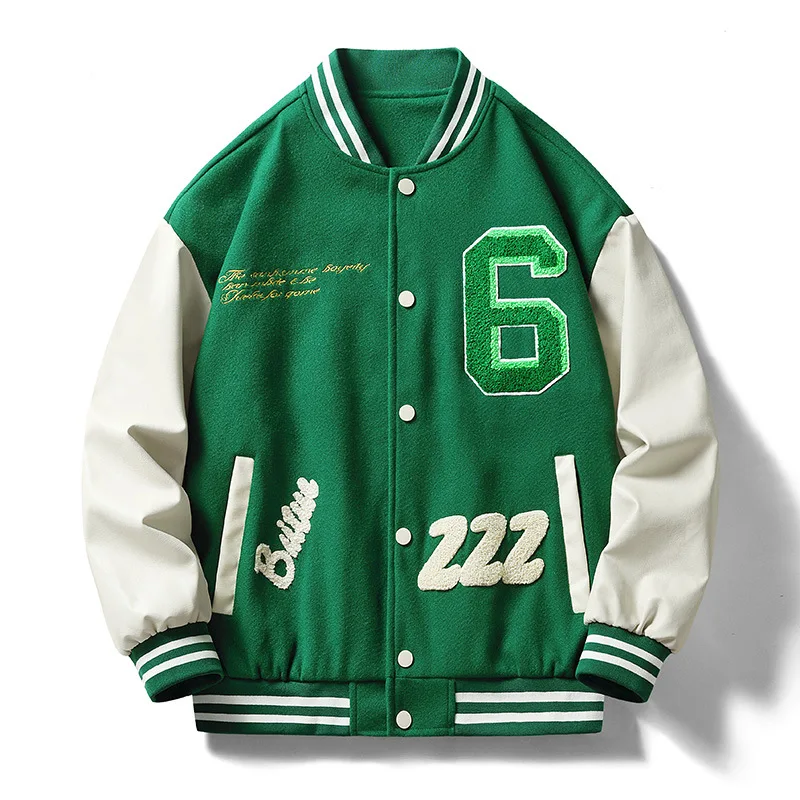 Wholesale baseball jacket quickdry custom windbreaker varsity jacket man waterproof plus size jackets