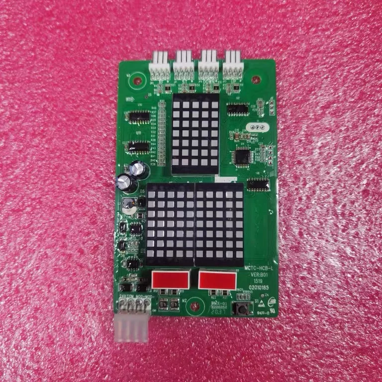 Elevator door call box MCTC-HCB-ML-V1.3 red dot matrix elevator display panel board