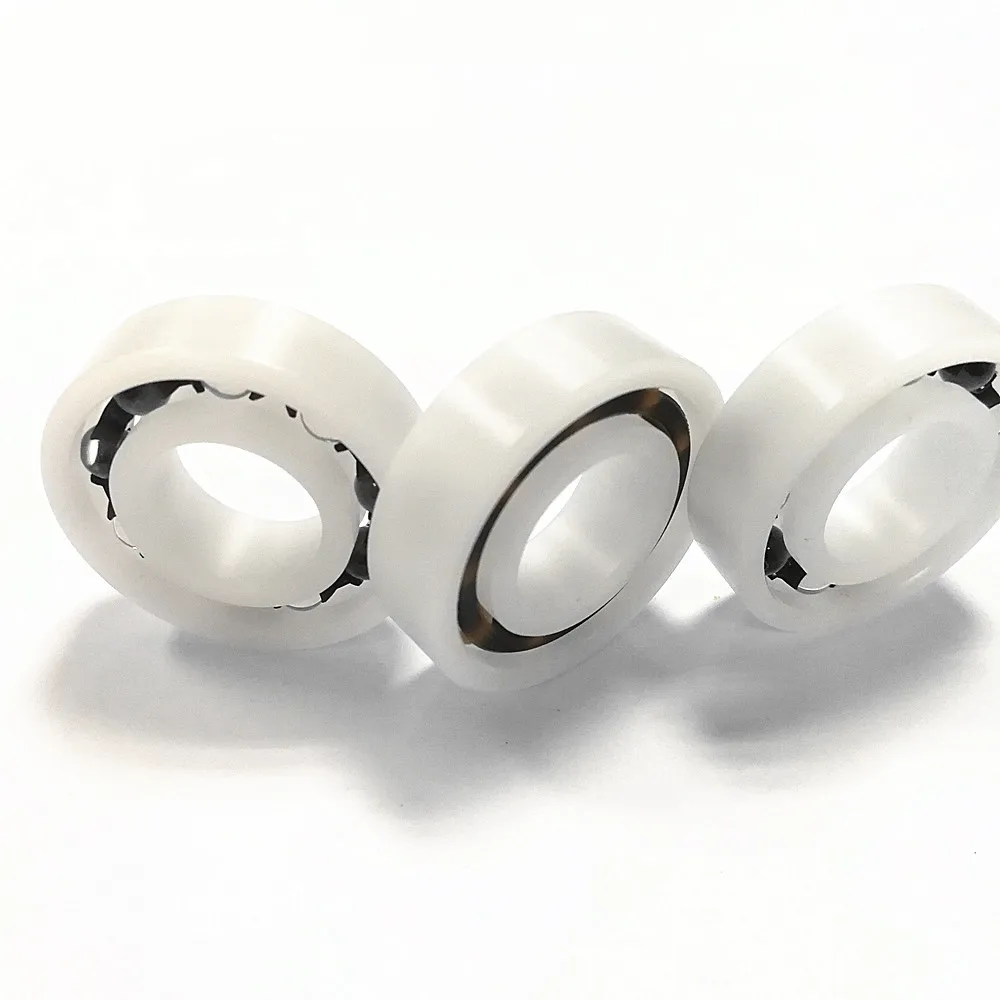 rust-proof& corrosion resistance POM PP PTFE PEEK plastic radial ball bearings  6002 15mmX32mmx9mm