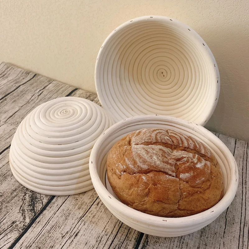 show box  Bread Proofing Basket 10 Inch Oval 9 Inch Round for Sourdough Baking Starter Silicone Bread Sling