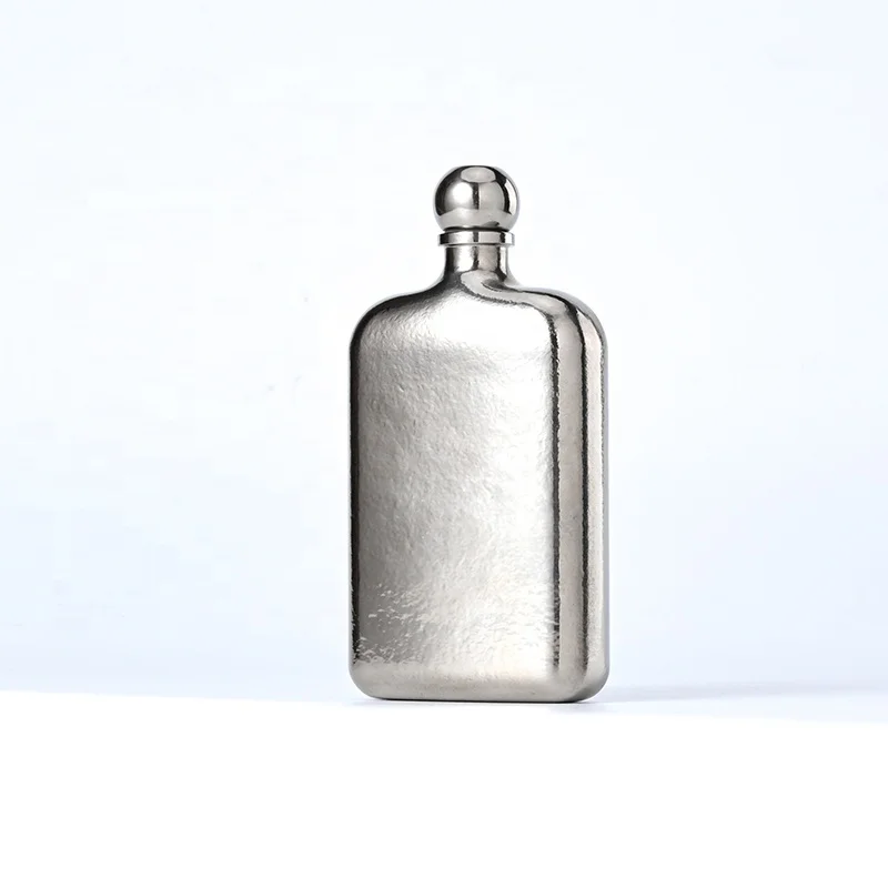 8oz titanium alloy hip flask