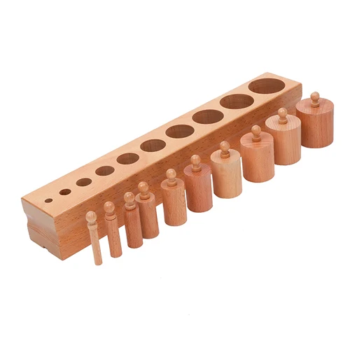 Wooden juguetes Montessori productos educational material learning sensorial item set
