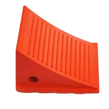 polyurethane wheel chock for mining truck