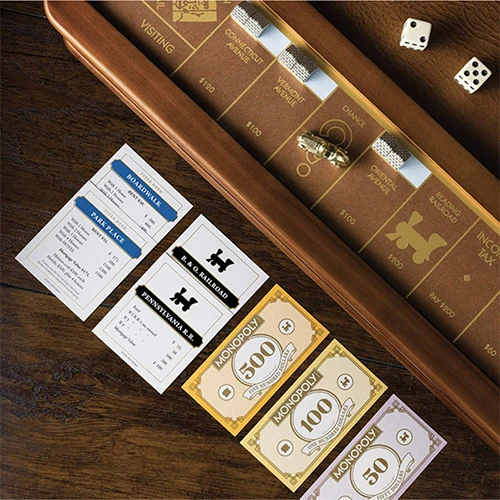 Bespoke X Monopoly Deluxe Edition Luxury Licensed Boardgame Anniversary Gift