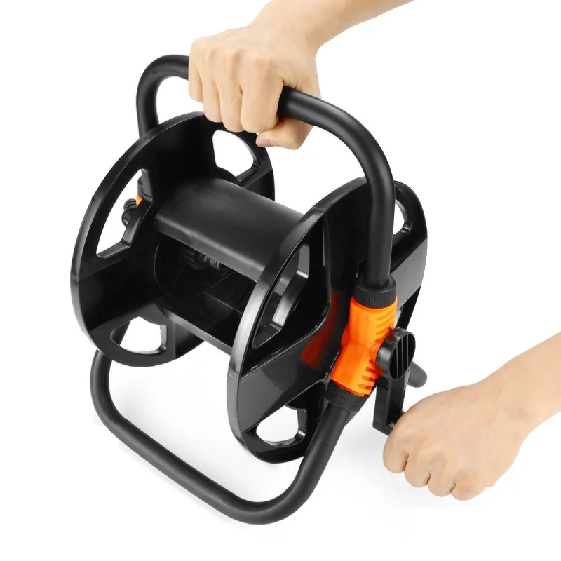 Car Wash Hose Storage Rack Wound 20m Pipe Winder Plate Pipe Rack Reel Hose Garden Watering Pipe Spooler