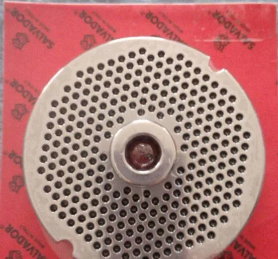 Salvador Meat Mincer Plate Long Life with Hub Model 32 42
