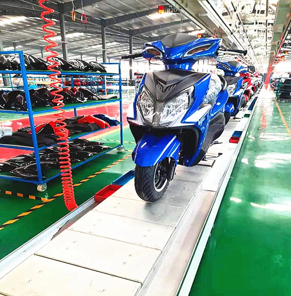 Apply for plant automatic motorcycle scooter assembly line