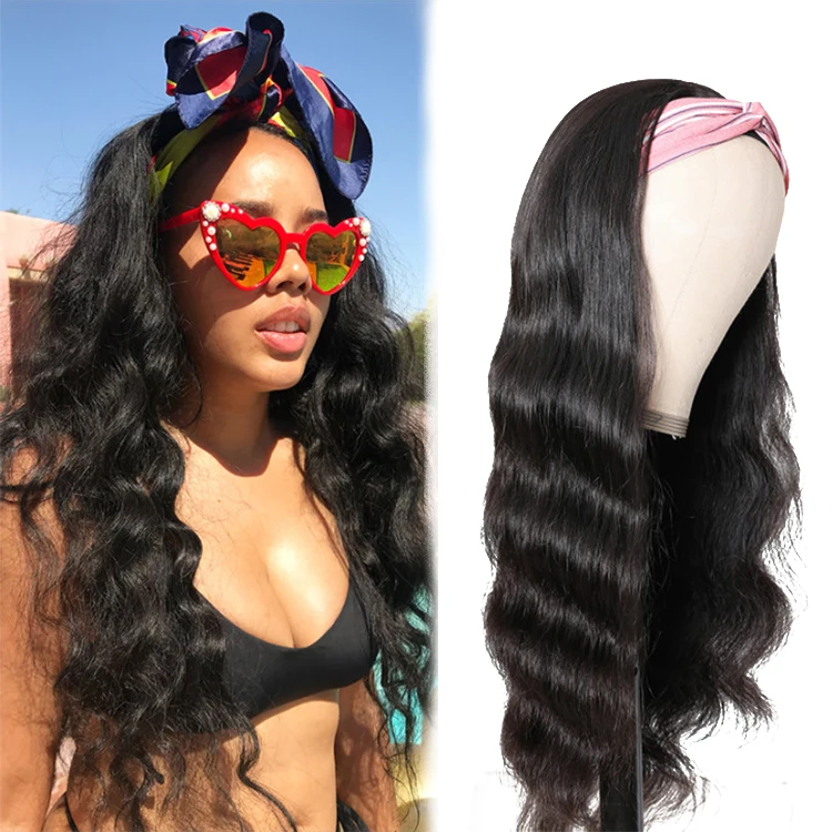 
Wholesale price headband wigs human hair,hair wig with headband,headband wigs for black women 