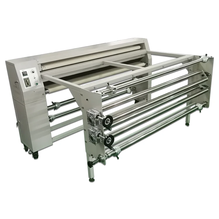 Automatic Multifunctional  1600mm 1800mm Roller Heat Press Sublimation Roll To Roll Heat Transfer Printing Machine