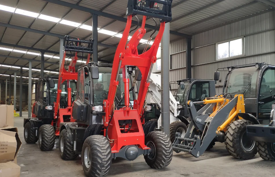 New design 4x4 mini loader wheel loader zl 20 avant mini wheel loader for sale