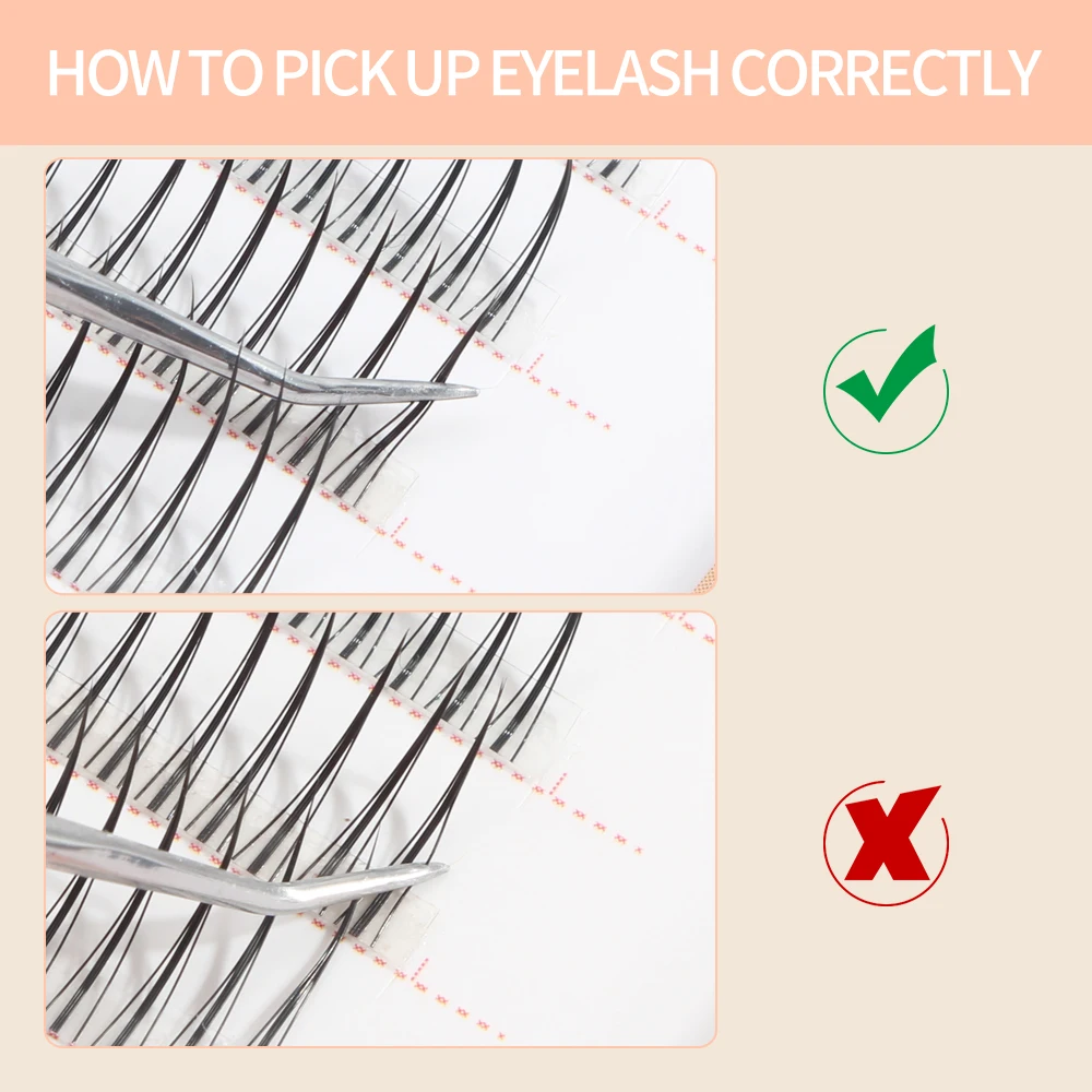 MAGEFY create your own brand eye lashes extensions fairy individual lashes