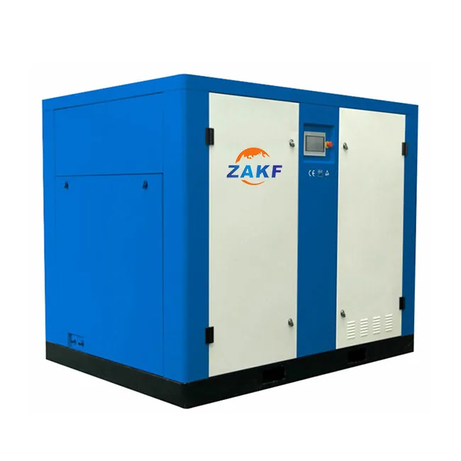 ZAKF 11kw 15hp пояс Промышленные воды инъекции смазки PM VSD безмасляный воздушный компрессор