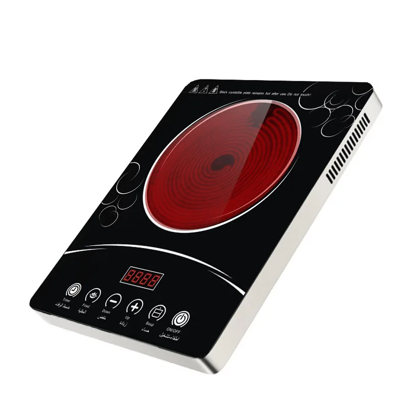 Wholesale Price 2200w Electric Sensor Ceramic Touch Stove Induction Infrared Hot Plate Induction Cookers