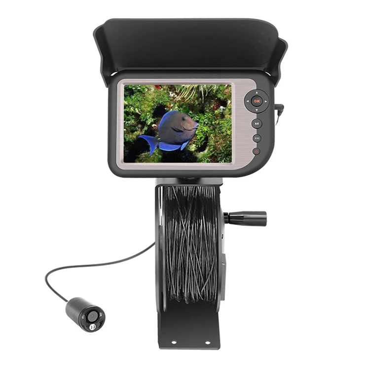 
High quality HD 5 inches portable underwater fishing camera 