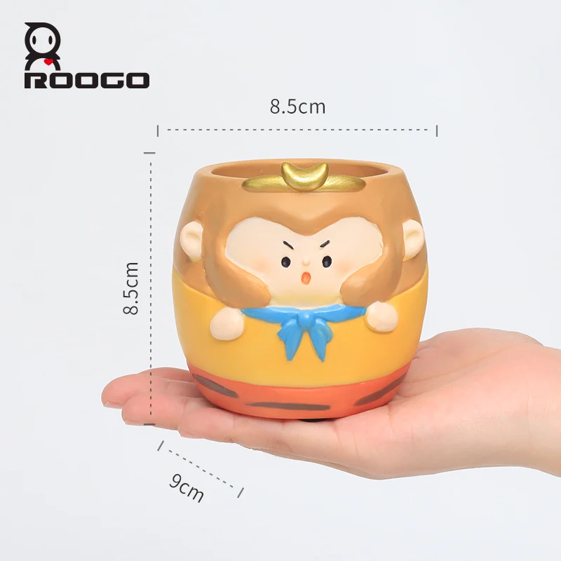 Roogo Bajie Wuneng Китайский миф милый многофункциональный чехол для кастрюли и зеленого растения украшение гостиной подарки школы