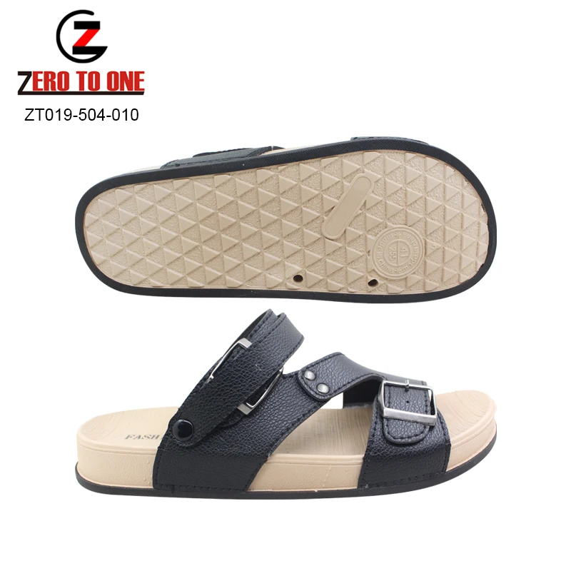 High Quality Durable Slippers Leather Sandals For Man
