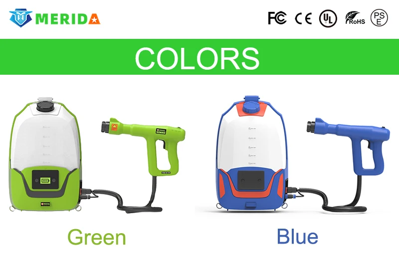 Merida Automatic Alcohol Disinfection Fogging Machine Sprayer, Electrostatic Fogger  Sprayer Gun Disinfection