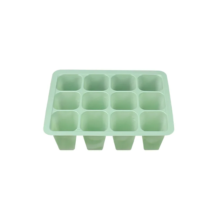 2023 New Design Eco-Friendly Seed Planting Starter Propagation Ps 12 Grids Plant Grow Tray