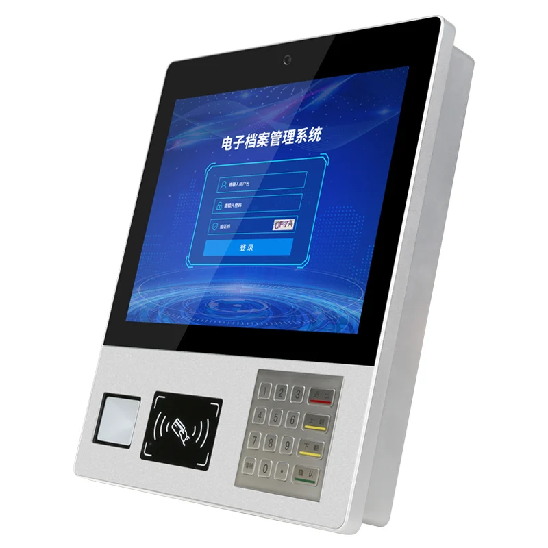 Payment Kiosk Restaurant Touch Screen Self Order Floor Standing Restaurants Self Service Food Ordering Kiosk