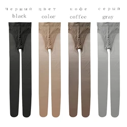 Multicolor 10D New Latest Design Spring Sexy Tattoo Tights Stockings Transparent Ultra Thin Women Pantyhose Hollow Out