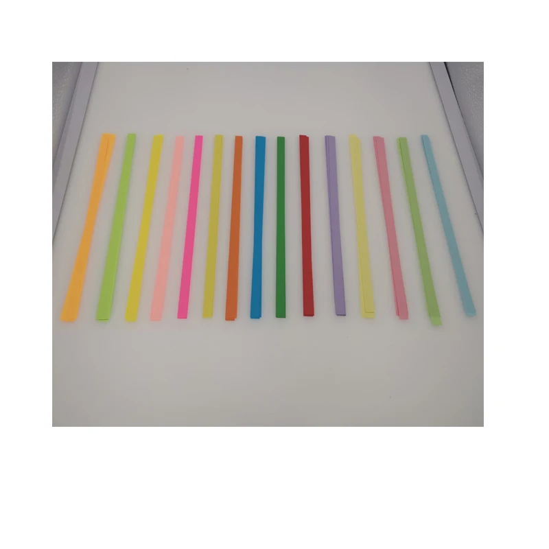 
Office school supplies Multi-color customized size pure wood pulp paper stars 