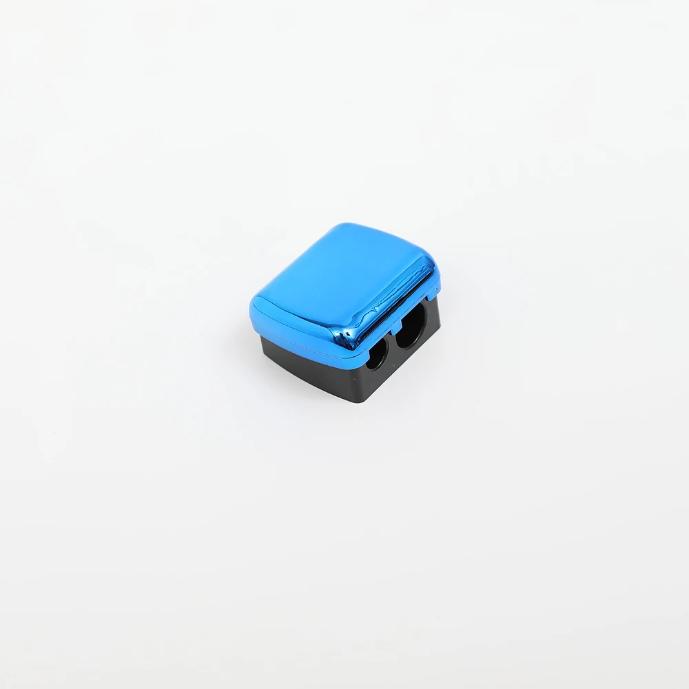 
Custom wholesaleAmazon Sells Portable Small Plastic Sharpeners Cosmetic Makeup Manual Pencil Sharpener 