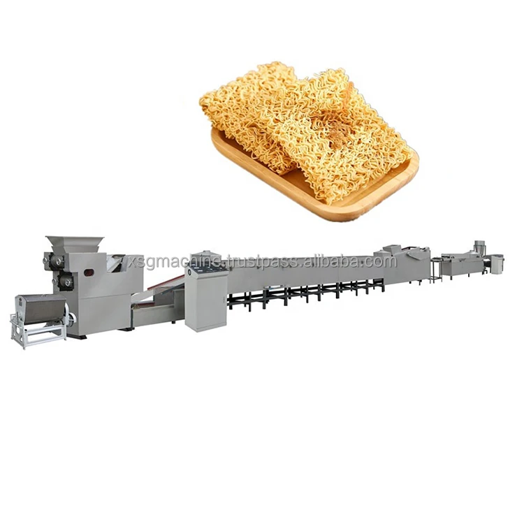 High quality-price ratio fast food noodle machine automatic industrial fried instant noodles production line