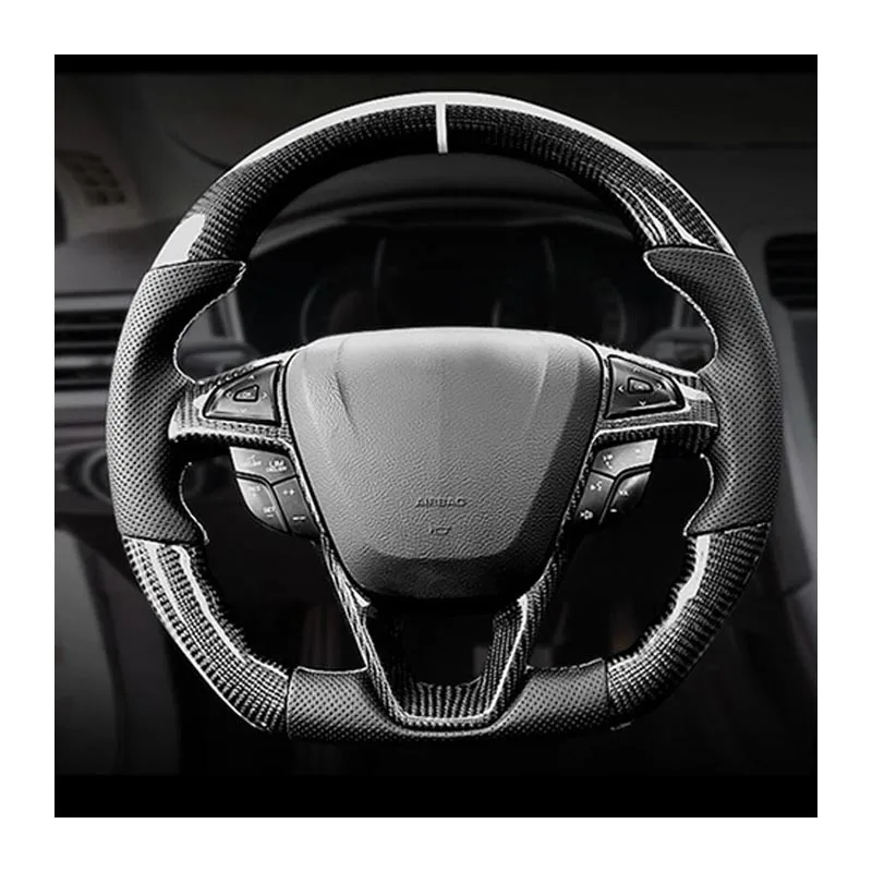 Custom forged carbon fiber steering wheel to fit 2016-2023 Ford Focus ST RS MK2 MK3 MK4 car steering wheel