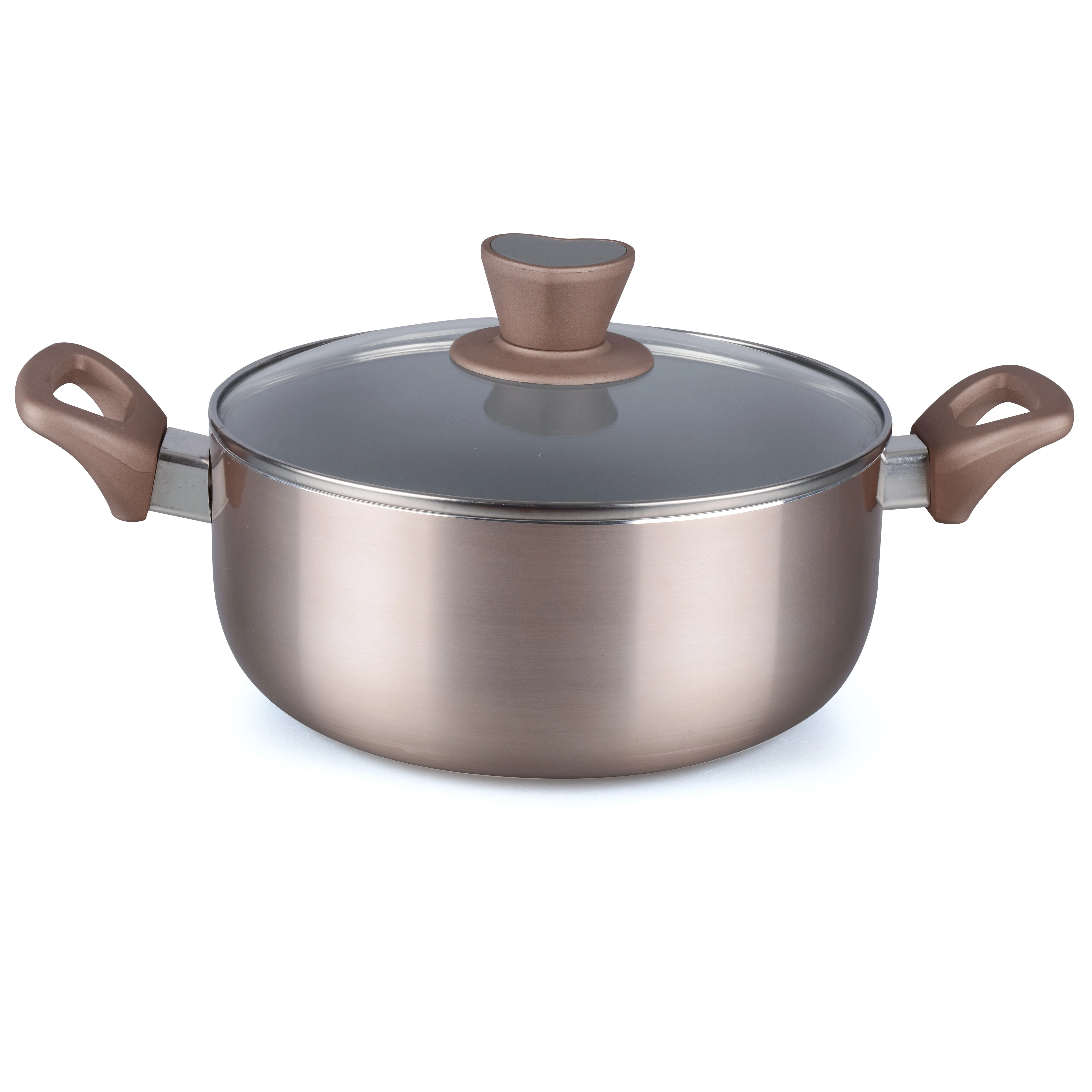 Best Price Aluminum Non-stick White Marble Cookware