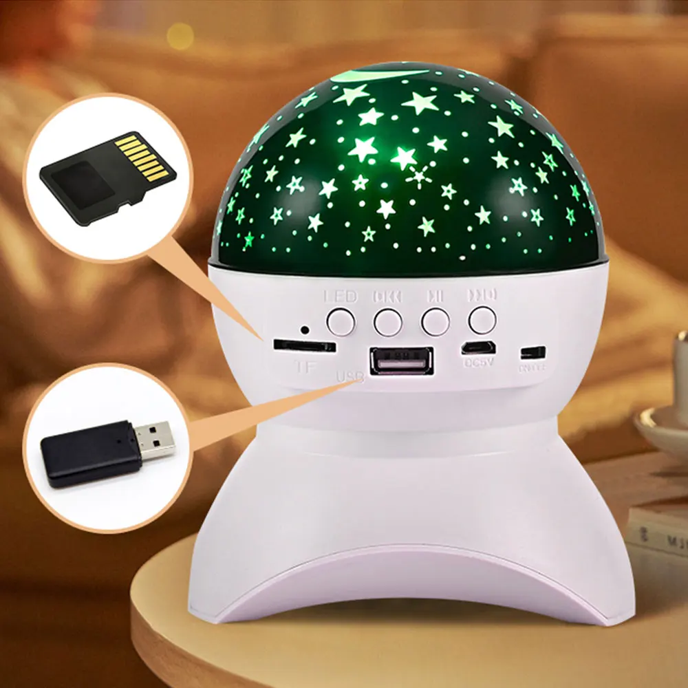 Home Decorative LED Star Projector Night Light for Kids, Star Master Starry Sky Night Light