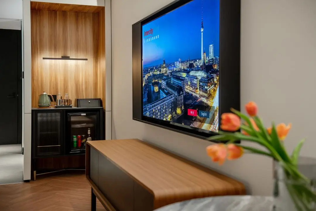 Deluxe King Size Room Hotel Furniture Modern Luxury Design America Design Hotel Complete Bed Room Furniture Bedroom Sets