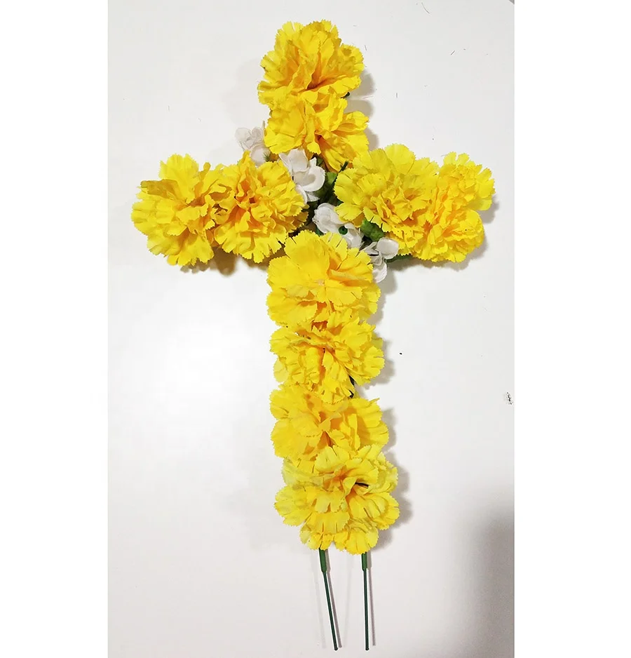 
2020 Cross decoration artificial funeral cross cemetery decoration 