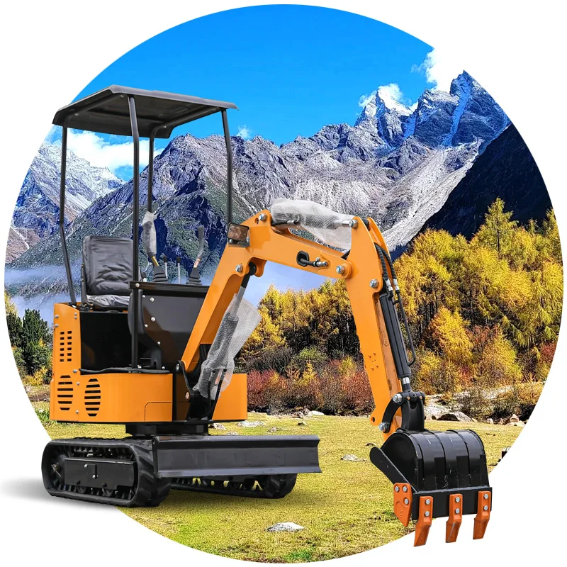 Multi functional cheap mini excavator construction machinery excavator loader mini excavator 2 ton chinese