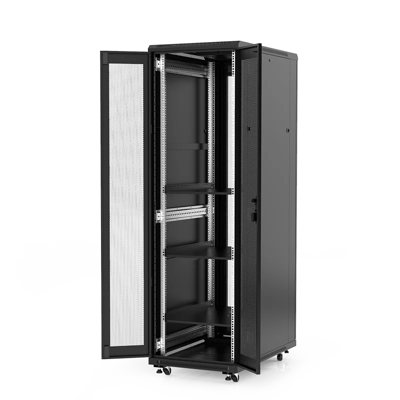 High performance telecom rack data center network cabinets