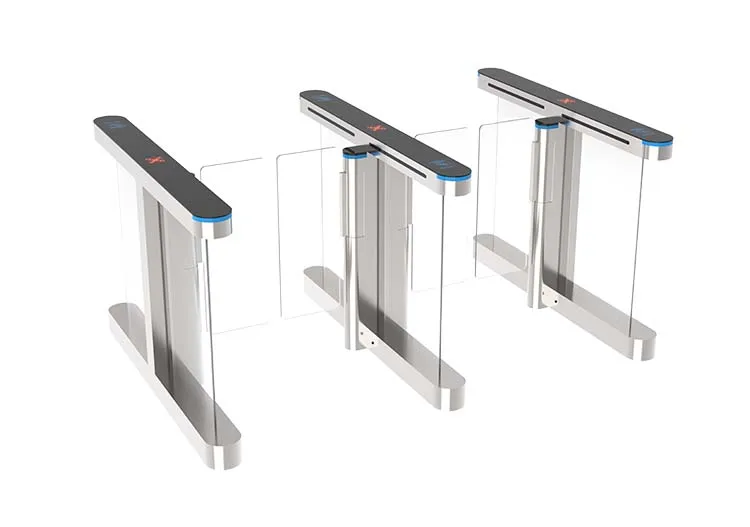Full Automatic Swing Speed Turnstile RFID Card Reader QR Code Face machine Security Turnstile Gate in Gym Office-block