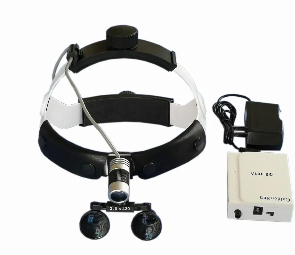 Medical Dental Equipment 5W LED Headlamp With Loupes