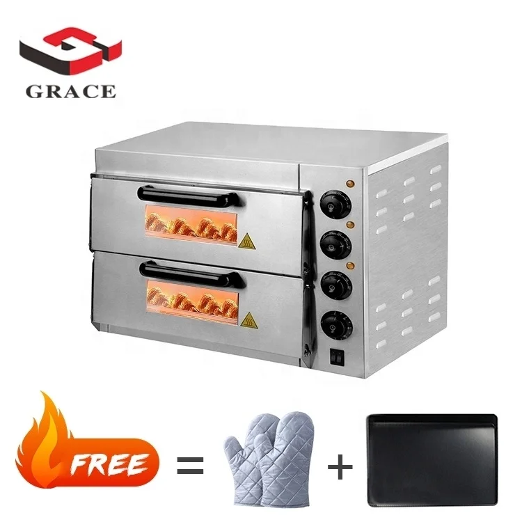  Grace кухня большой емкости для отеля кухни пекарское оборудование электрическая Двухуровневая печь выпечки хлеба