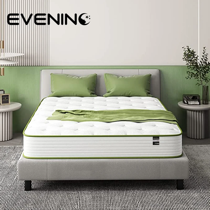 Hot sale 10inch medium orthopedics pocket spring queen size mattress