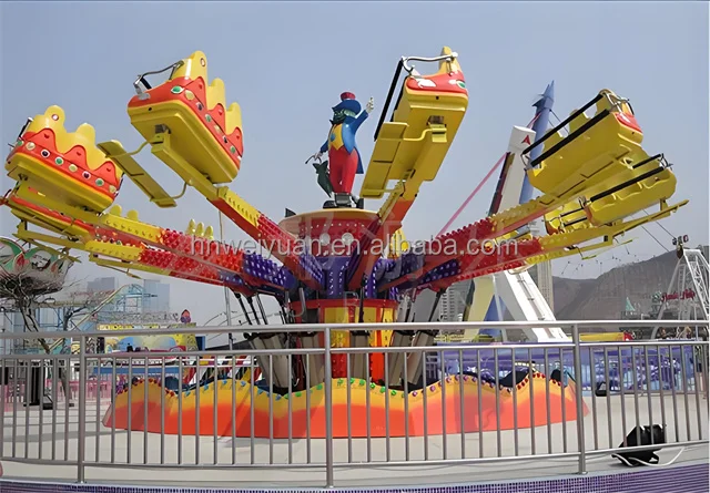 Theme Parks Thrill rides other amusement park facilities funfair  attractions for children crazy bounce ride for sale