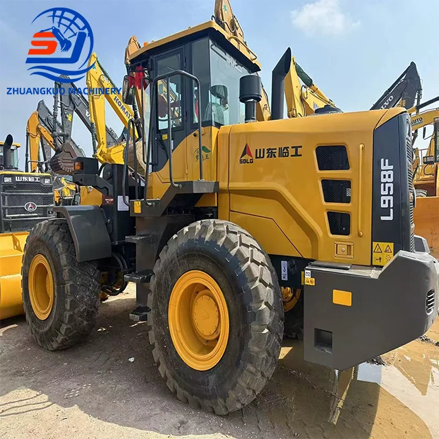 Original Second Hand SDLG L958f Wheel Loader Used Sdlg Loader 933L L956f L958f Construction Equipment In Stock For Sale