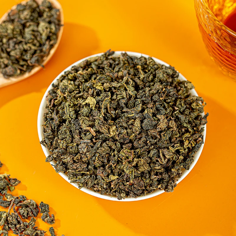 Jade unicorn oolong tea milk tea shop special tea ceremony with gold Oolong 500g per package
