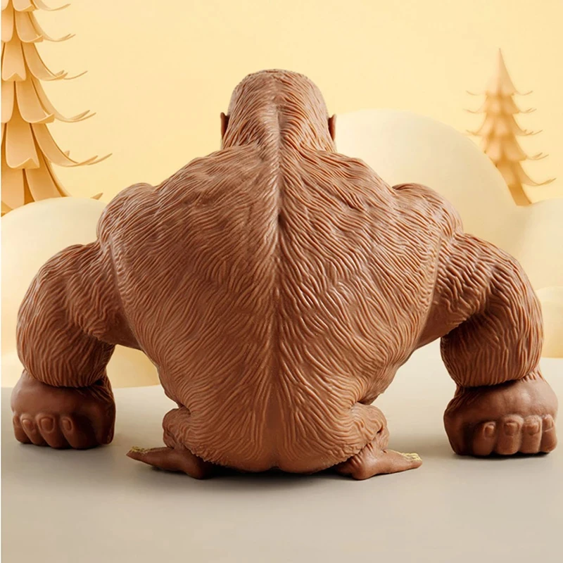 Squeeze Gorilla Toy Funny Monkey Toys Decompression Toys Rubber Stretch And Squeeze Gorilla Gift