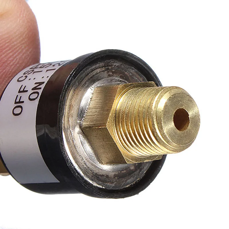 RGFROST Air Compressor Tank Pressure Switch 120 Psi On-150 Psi Off Air Ride Suspension Durable Auto Largely Applicable Car Parts