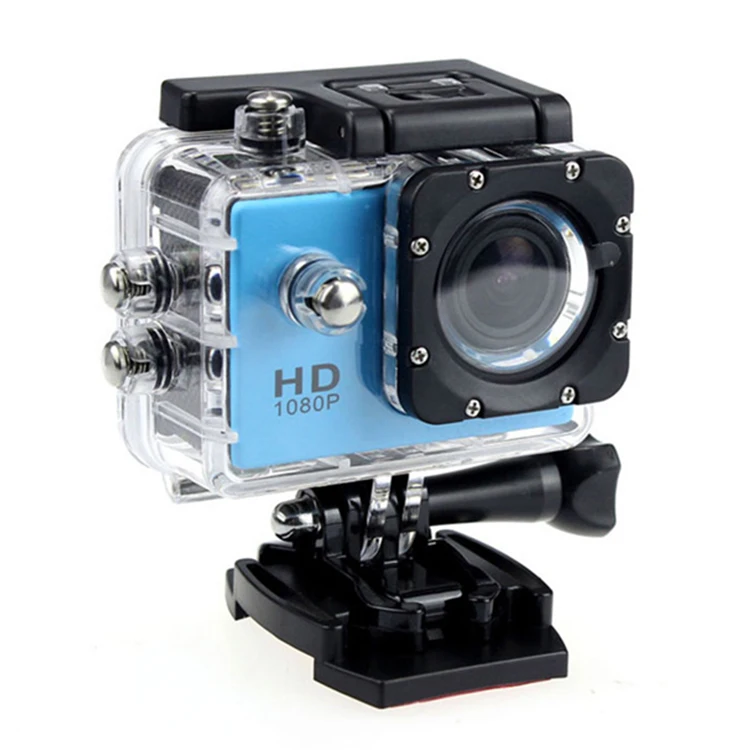 Ready to ship Full HD Mini H.264 Waterproof Helmet Underwater camera lens Sport DV Camcorder Action small video camera