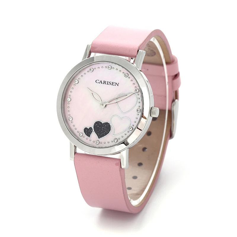 2020 модные китайские дешевые оптовые цены женские часы кожаные часы с японским Miyota Movt